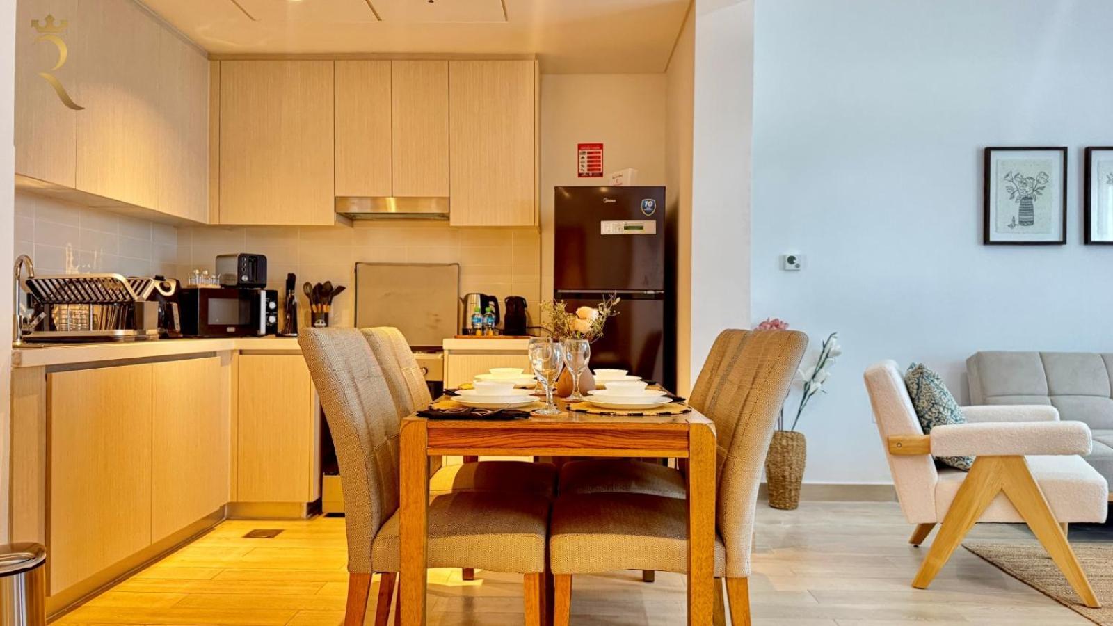 1Br Apartment In Yas Island With Private Balcony Apartment *